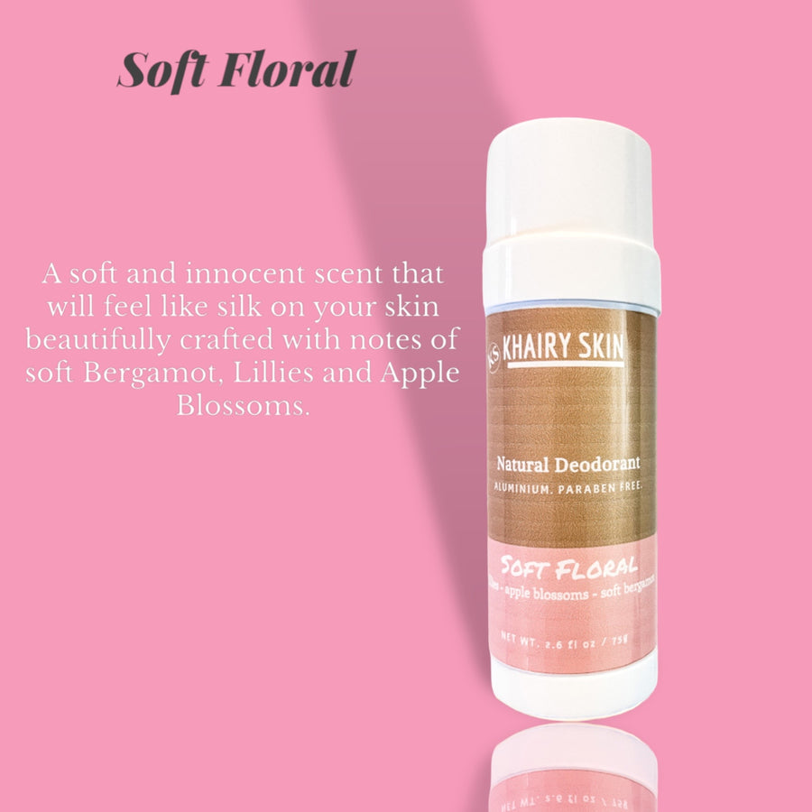 Natural Deodorant - Soft Floral